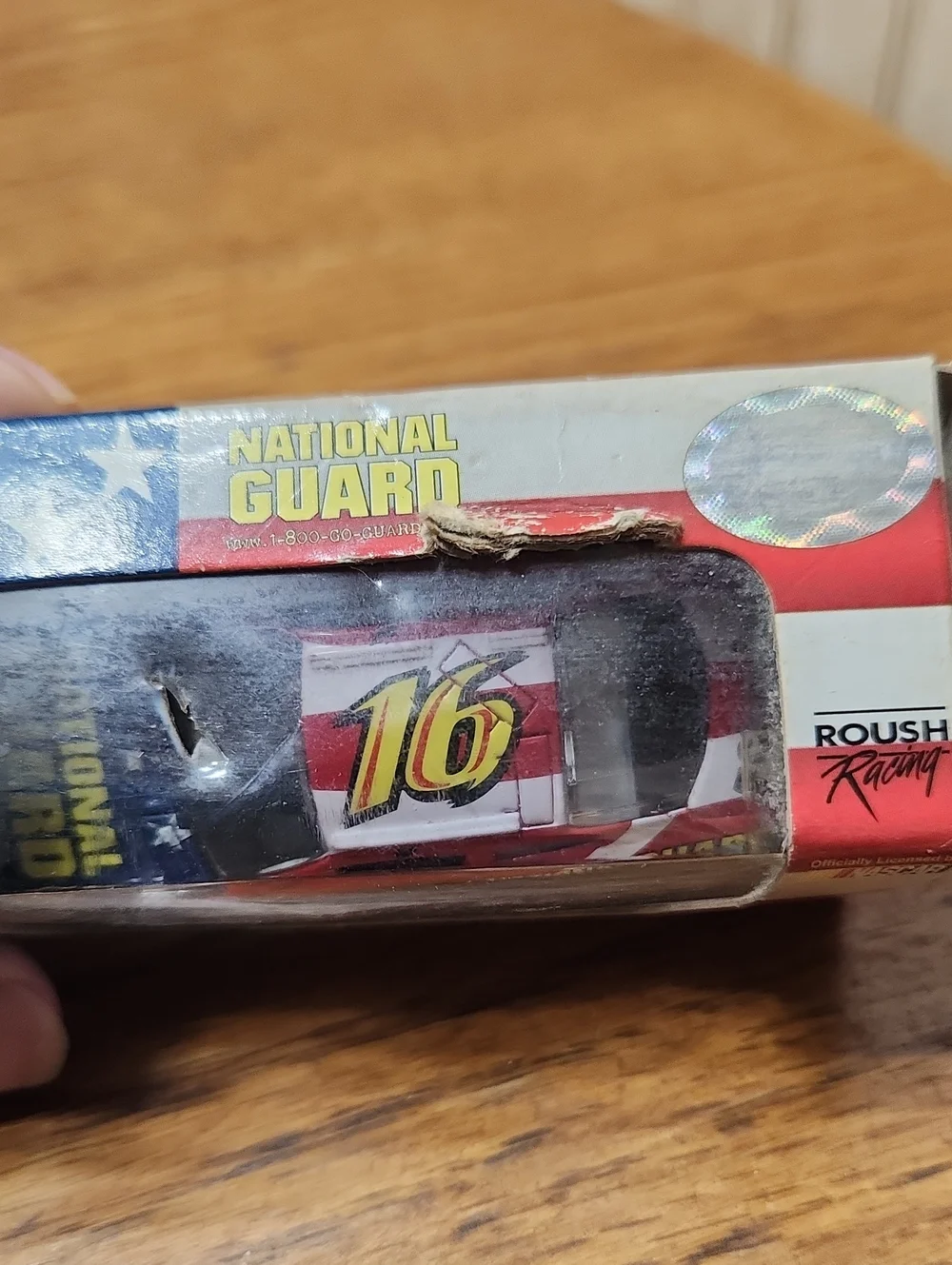 Nascar Greg Biffle #16 National Guard 2004 Ford Taurus In Box